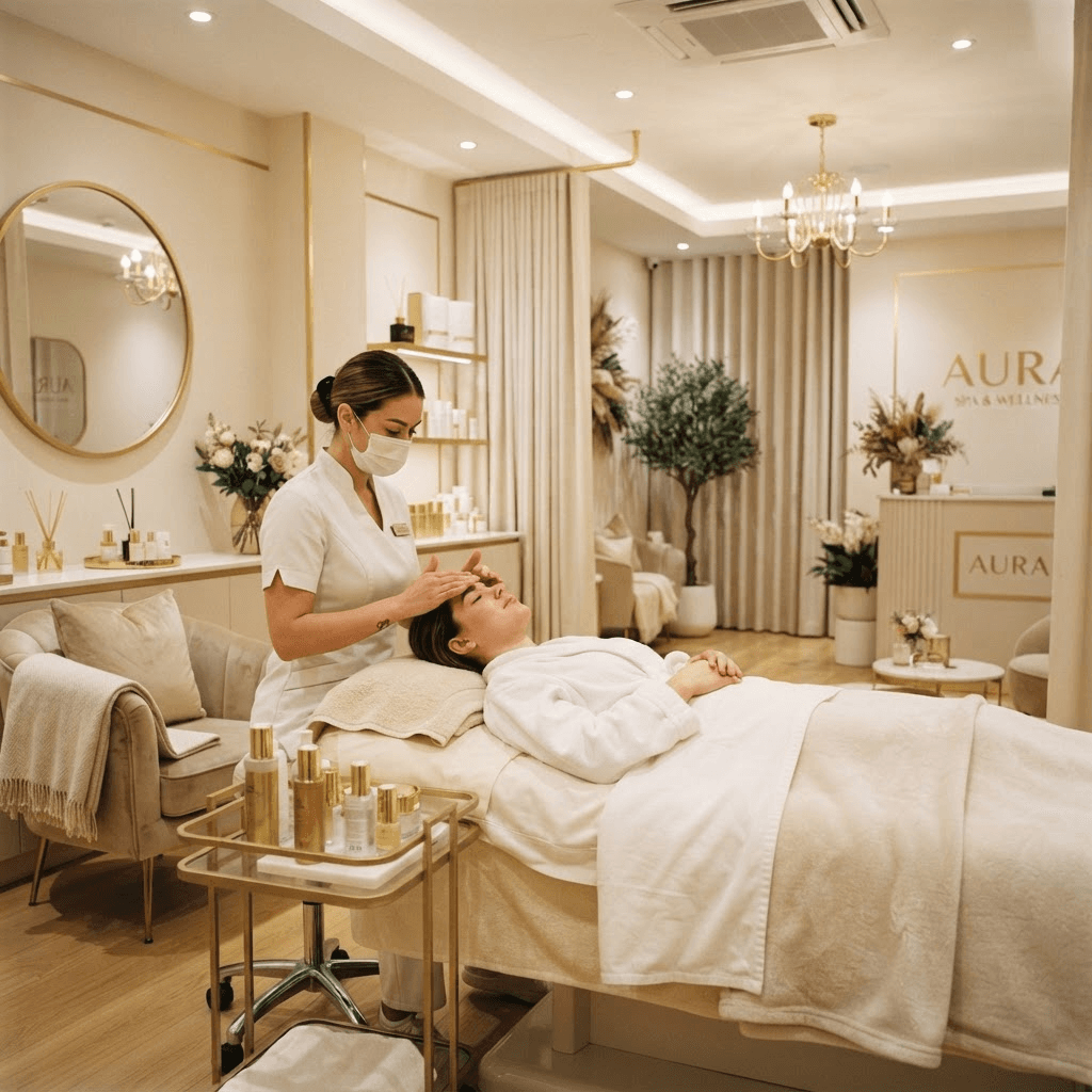 Dharvi partner salon interior